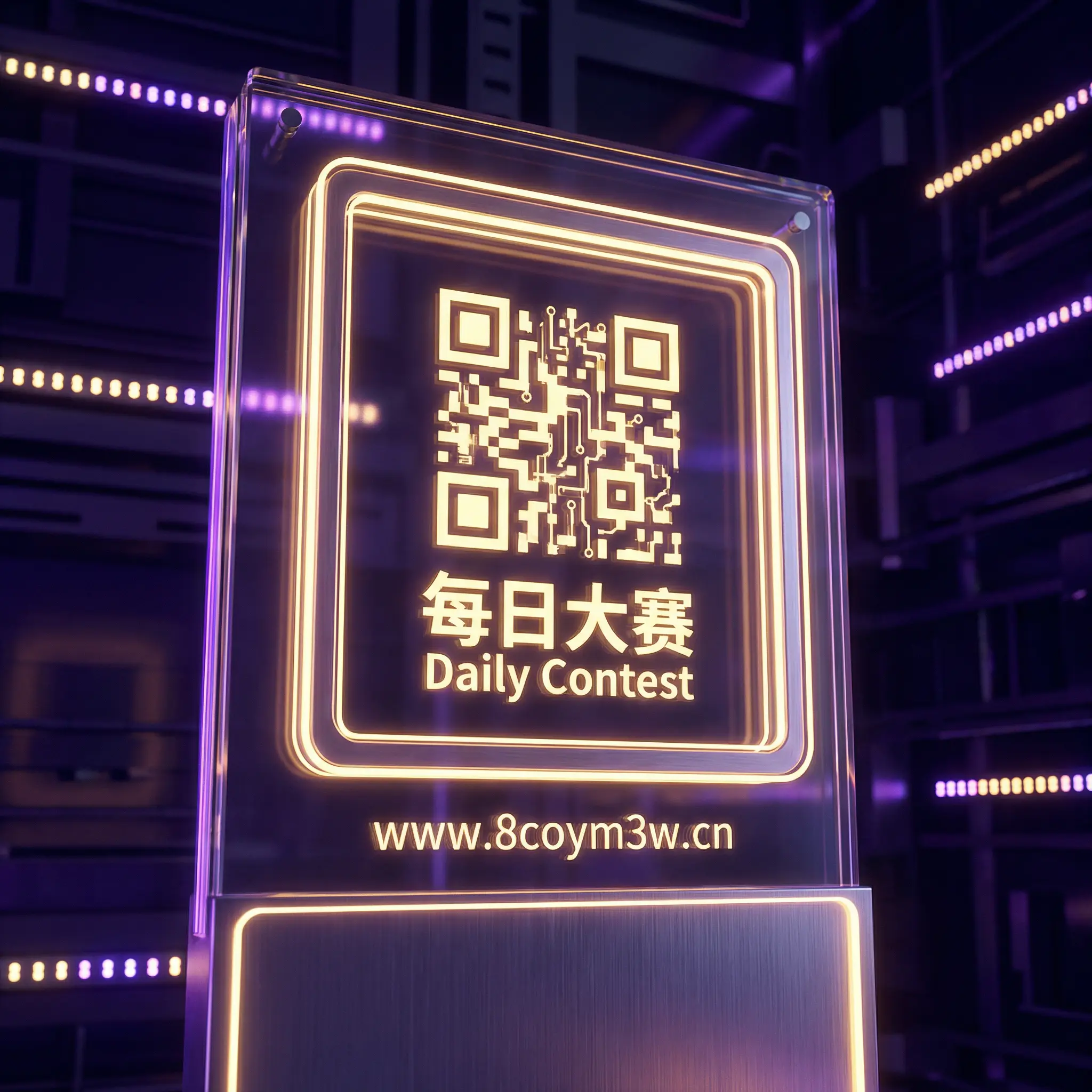 每日大赛官方公众号二维码